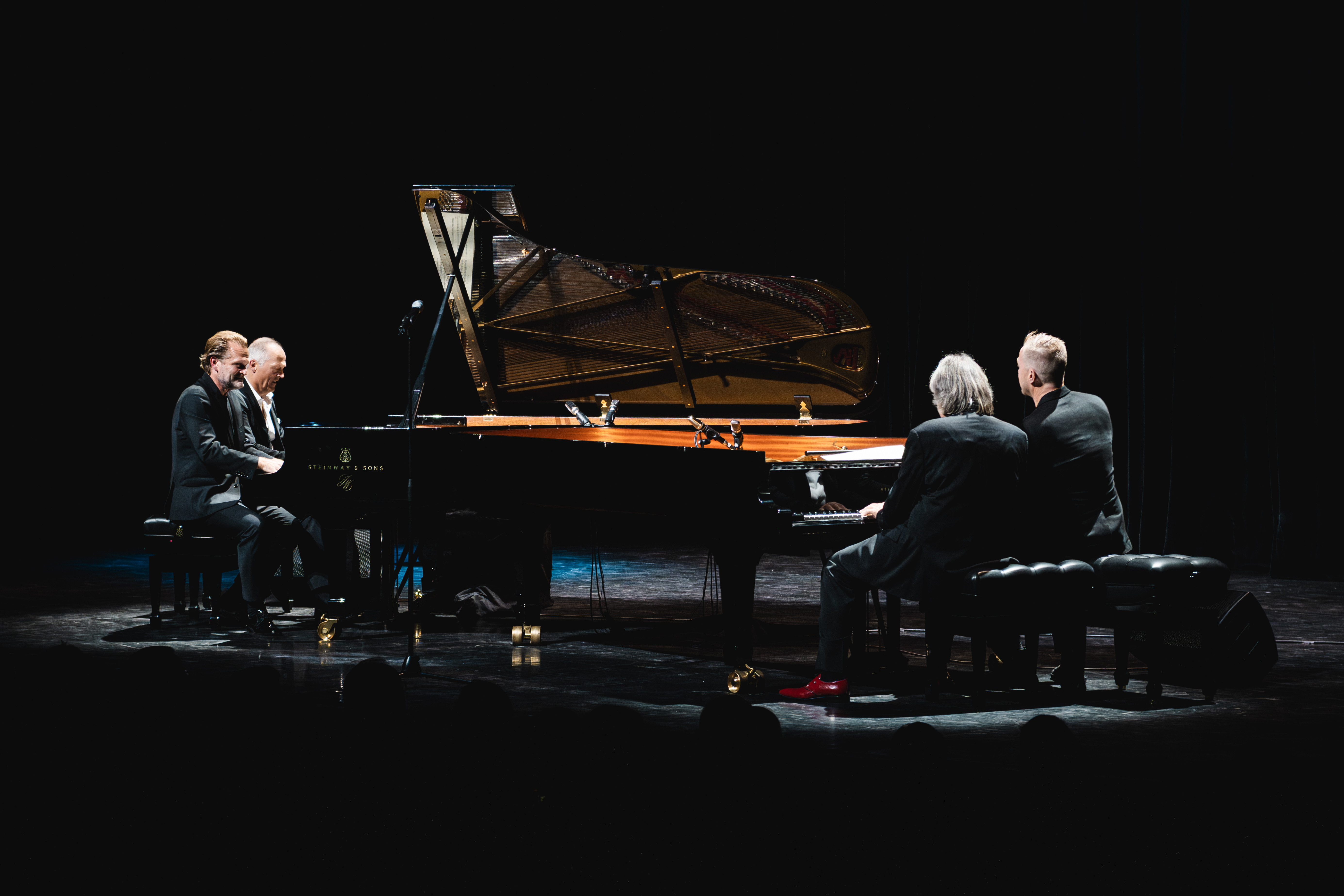 Vier Pianisten - ein Konzert