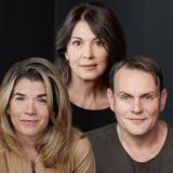 Iris Berben, Anke Engelke und Devid Striesow