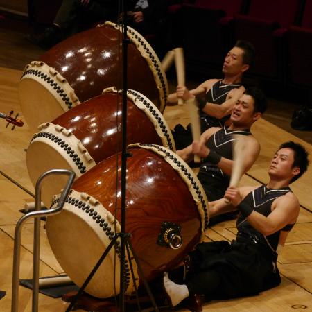 Taiko-Ensemble „Eitetsu Fu-un no Kai“ © Eitetsu Fu-un no Kai