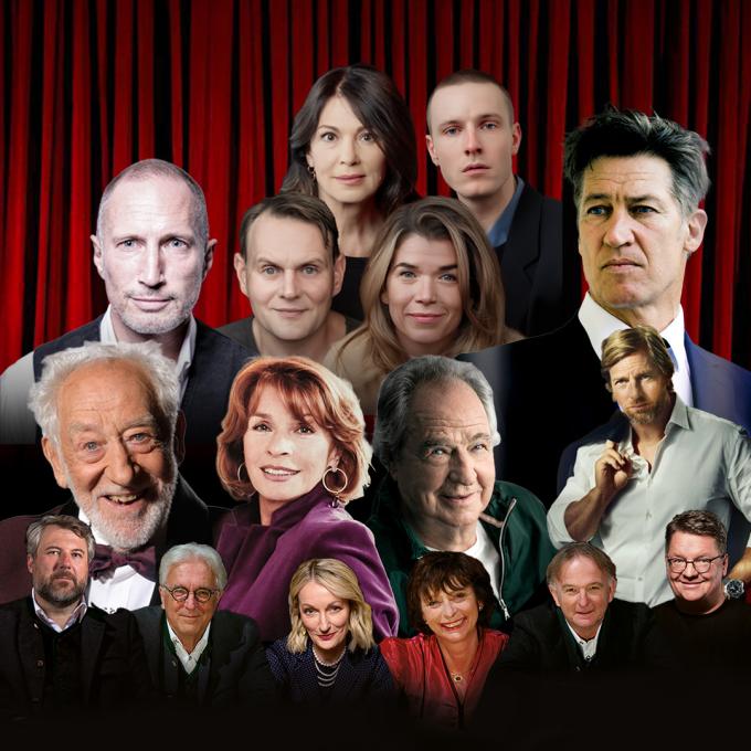 Collage-Schauspieler