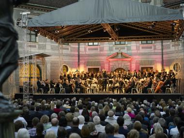 Brunnenhof der Residenz München Konzert