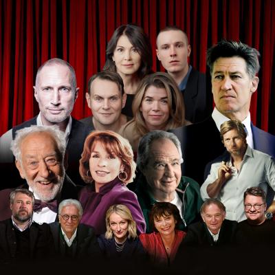 Collage-Schauspieler