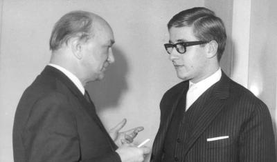 Bruno Seidlhofer (links) mit Rudolf Buchbinder (rechts) - Quelle: buchbinder.net